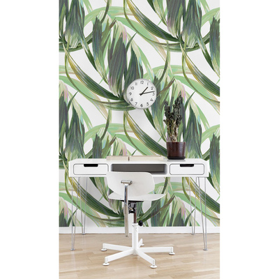 Tapisserie murale Dans le bosquet feuillu