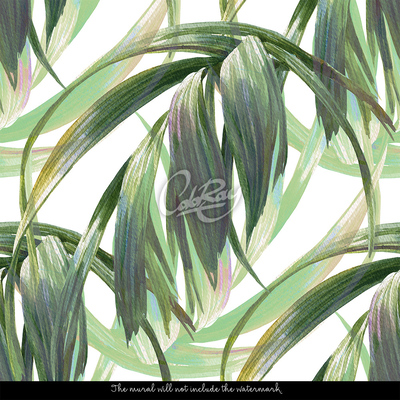 Tapisserie murale Dans le bosquet feuillu