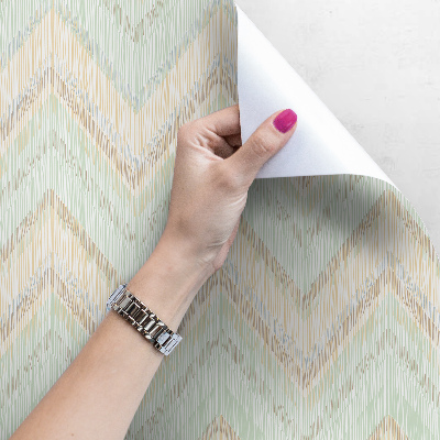 Tapisserie murale Zigzags pastel