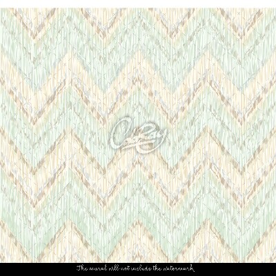 Tapisserie murale Zigzags pastel