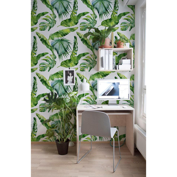 Papier peint adhésif Feuilles du paradis