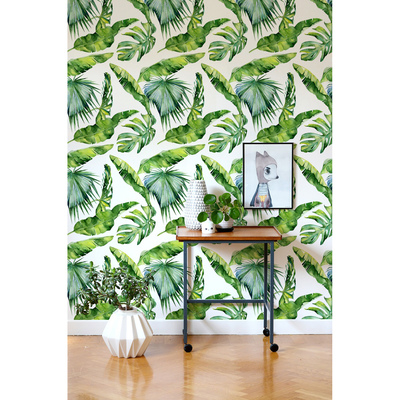 Papier peint adhésif Feuilles du paradis