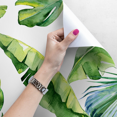 Papier peint adhésif Feuilles du paradis