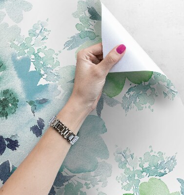 Papier peint adhésif Fleurs à l'aquarelle