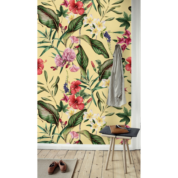 Tapisserie panoramique Jardin de fleurs