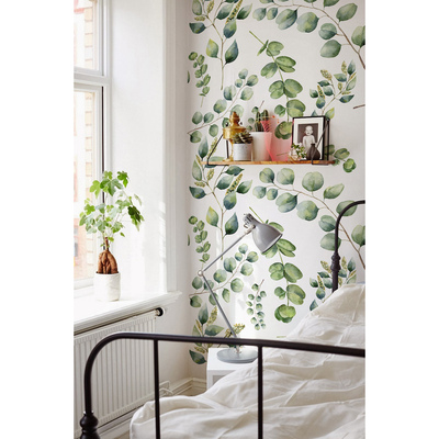 Papier peint Vue apaisante des feuilles