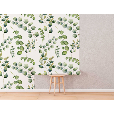 Papier peint Vue apaisante des feuilles