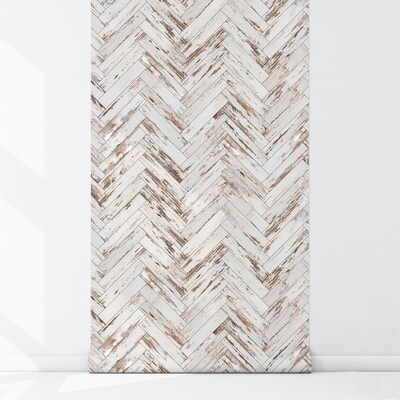 Papier peint Vision en bois