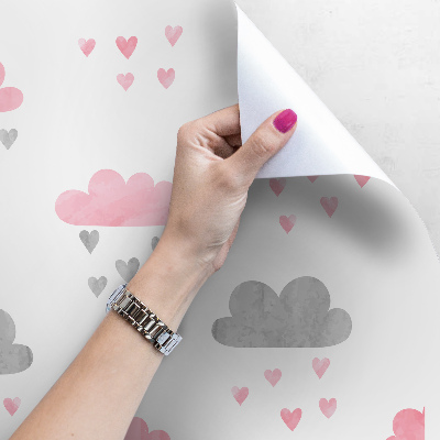 Papier peint Des nuages pleins de sentiments