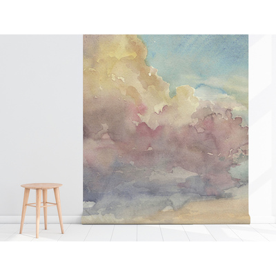 Papier peint Pastels du coucher de soleil