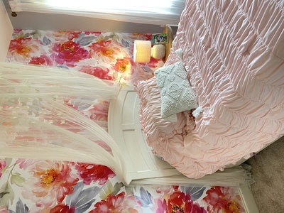 Papier peint Jardin de pivoines romantiques