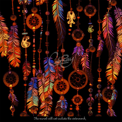 Tapisserie murale Coloré et ethnique