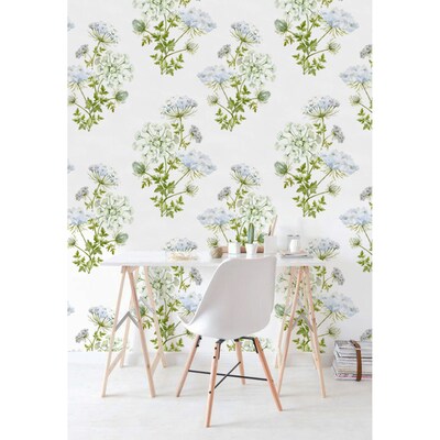 Tapisserie panoramique Fleurs sauvages