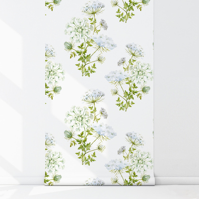 Tapisserie panoramique Fleurs sauvages