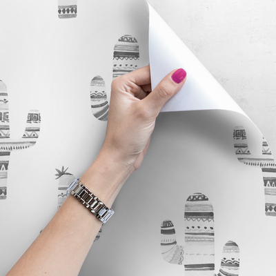 Papier peint Cactus et ses amis