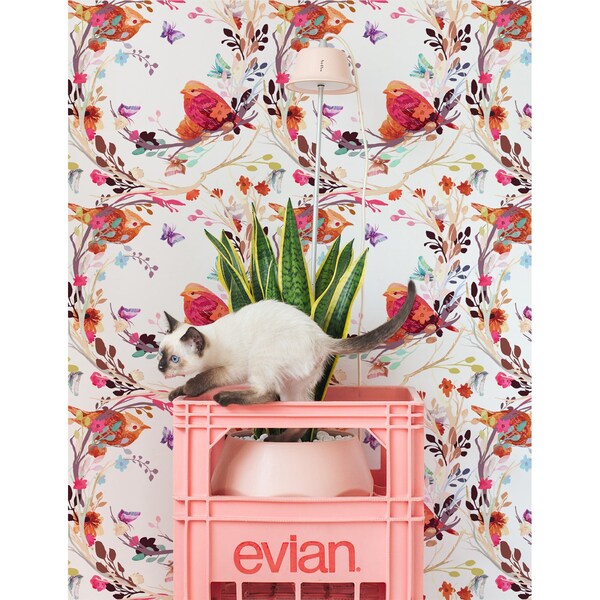 Papier peint Brindilles romantiques