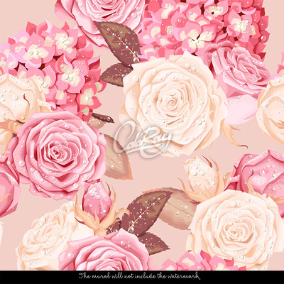 Papier peint adhésif Rose apaisant