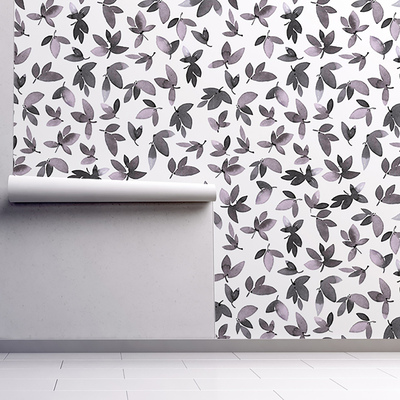 Tapisserie murale Feuilles d'automne glamour