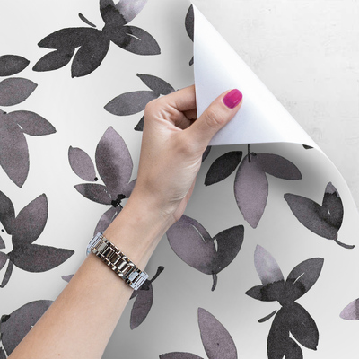 Tapisserie murale Feuilles d'automne glamour