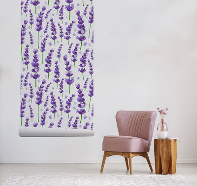 Tapisserie murale Ravissement violet