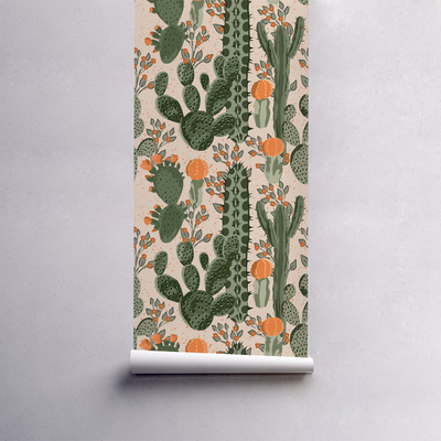 Tapisserie murale Cactus rafraîchissants