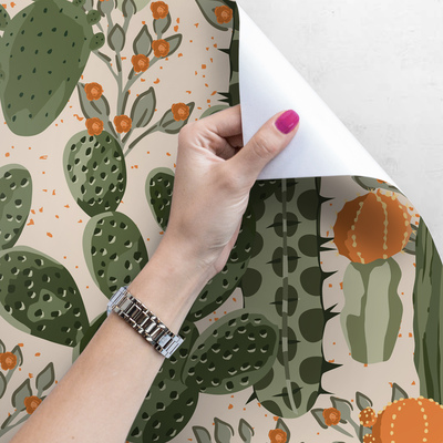 Tapisserie murale Cactus rafraîchissants