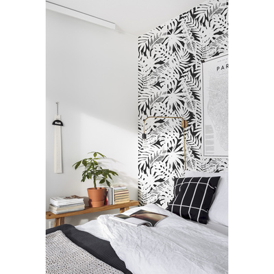 Papier peint Exotisme au style rétro