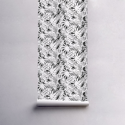 Papier peint Exotisme au style rétro