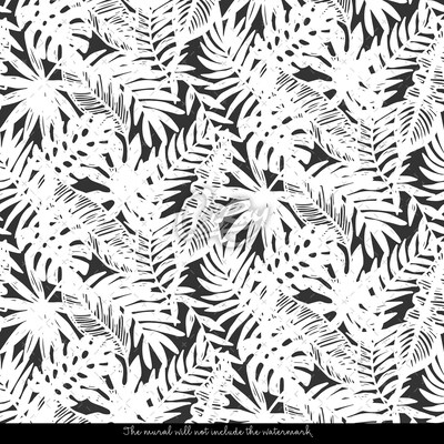 Papier peint Exotisme au style rétro