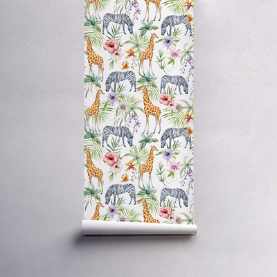 Tapisserie murale Coin de paradis sauvage