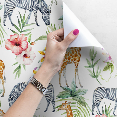 Tapisserie murale Coin de paradis sauvage