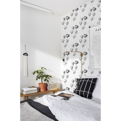 Papier peint Des ballons flottant dans les airs