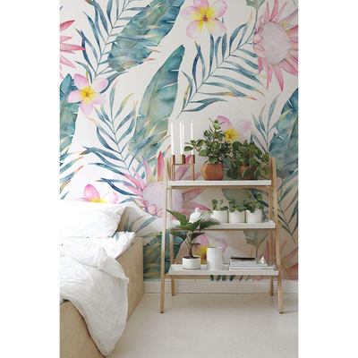 Papier peint L'imagination couverte de fleurs