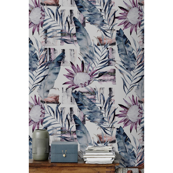 Papier peint Fleurs peu évidentes