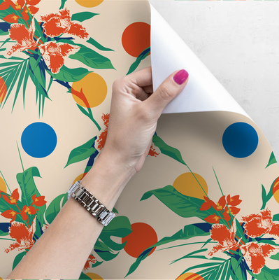 Papier peint adhésif Coucher de soleil hawaïen