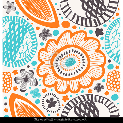 Papier peint adhésif Le printemps aux pastels