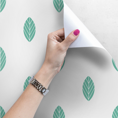 Tapisserie panoramique Que la pluie verte tombe sur nous