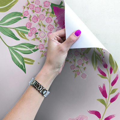 Papier peint panoramique Jardin éthéré