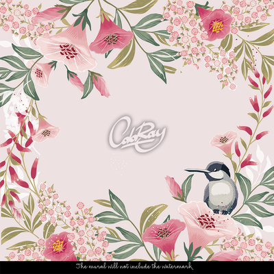 Papier peint panoramique Jardin éthéré