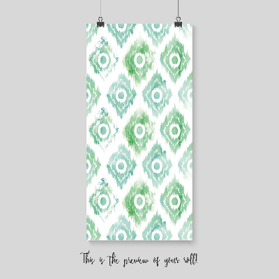 Papier peint adhésif Motif de tissu menthe