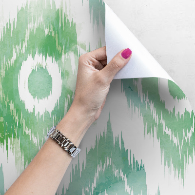 Papier peint adhésif Motif de tissu menthe