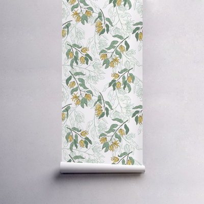 Papier peint panoramique L'arôme magique de l'ylang-ylang