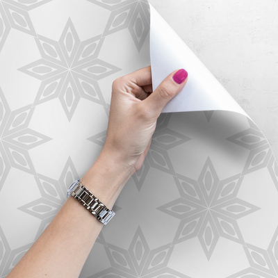 Tapisserie murale Étoiles symétriques minimalistes