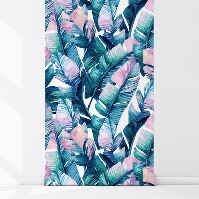 Papier peint panoramique Au Royaume des Feuilles Arc-en-ciel