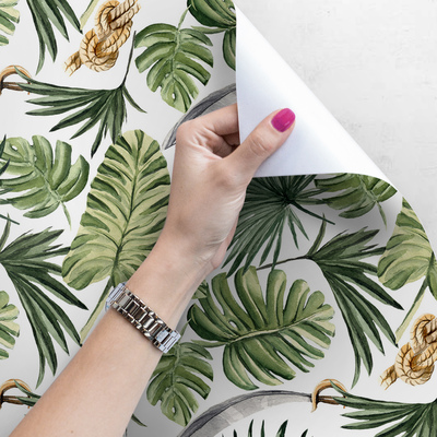 Tapisserie murale Le charme de Monstera