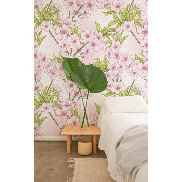 Papier peint Fleurs en fleurs