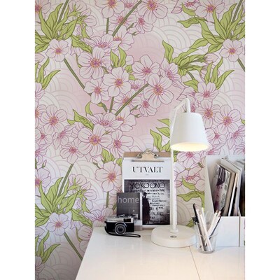 Papier peint Fleurs en fleurs