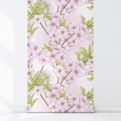 Papier peint Fleurs en fleurs
