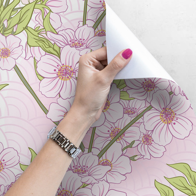 Papier peint Fleurs en fleurs