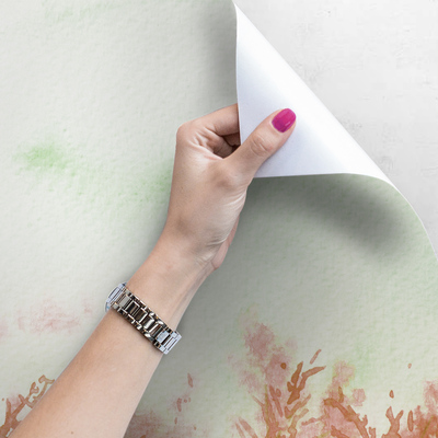 Papier peint adhésif Prairie à l'aquarelle